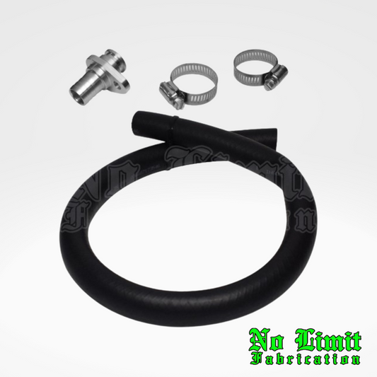 No Limit Fabrication   6.4 Power Stroke Passenger Coolant Lin Fix